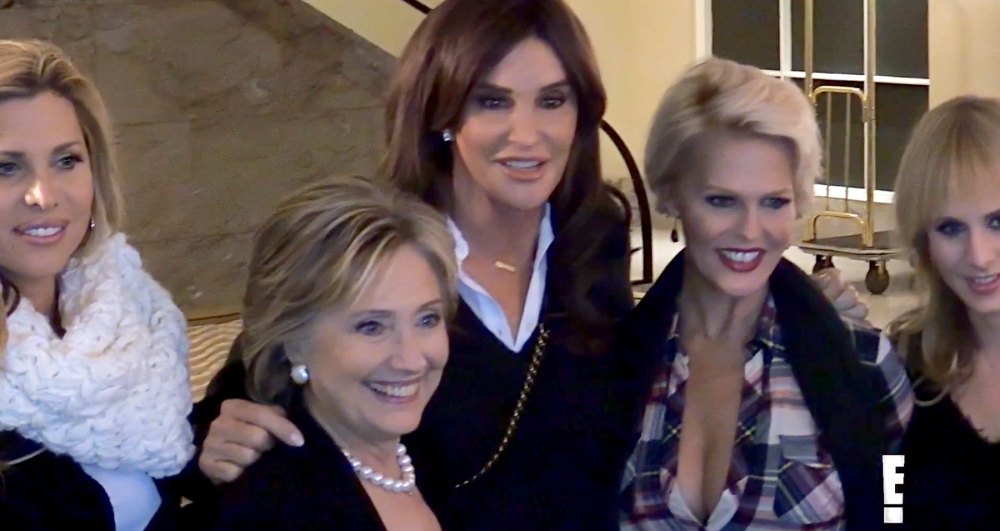 Hillary Clinton and Caitlyn Jenner