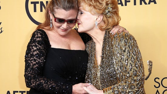 Carrie Fisher and Debbie Reynolds