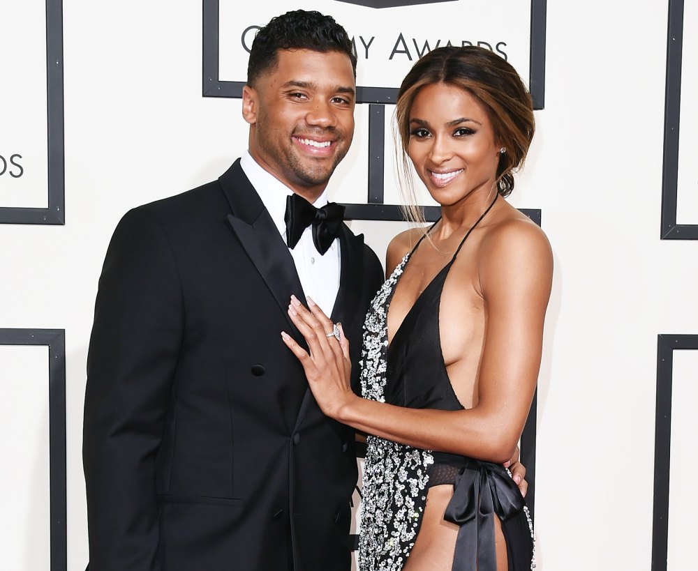 Russell Wilson and Ciara