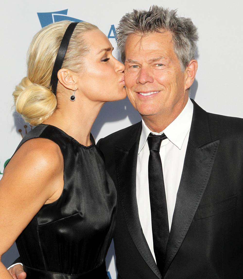 David Foster with Yolanda in 2011