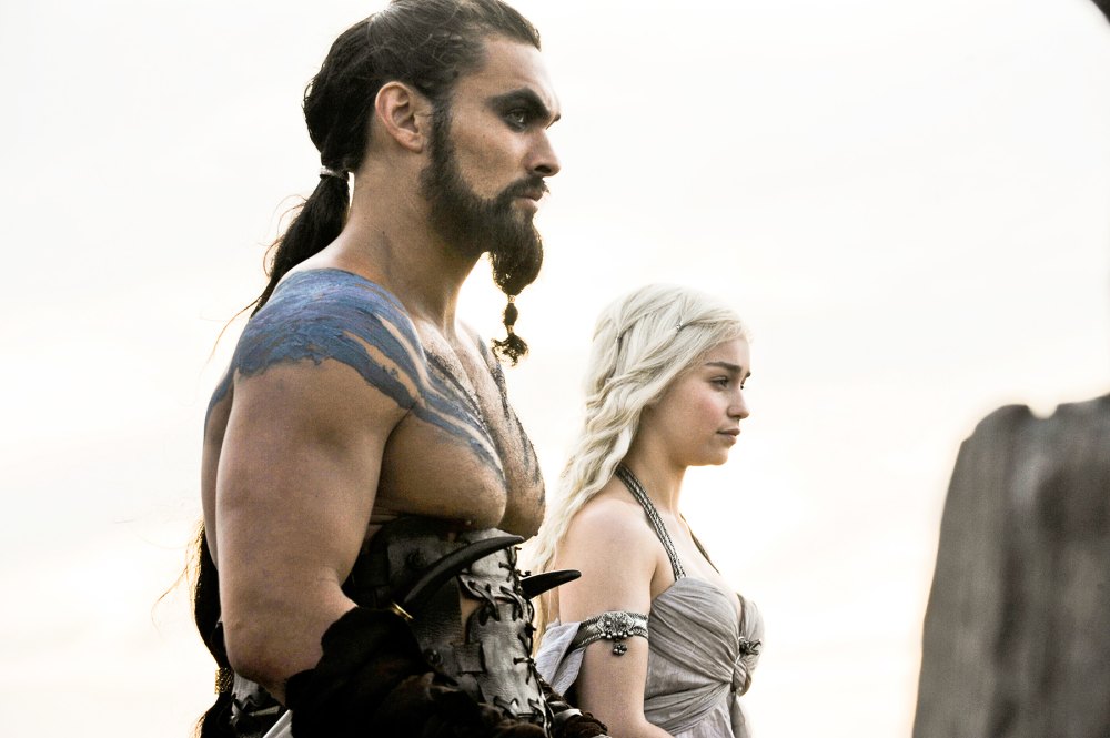 Jason Momoa Emilia Clarke Game of Thrones