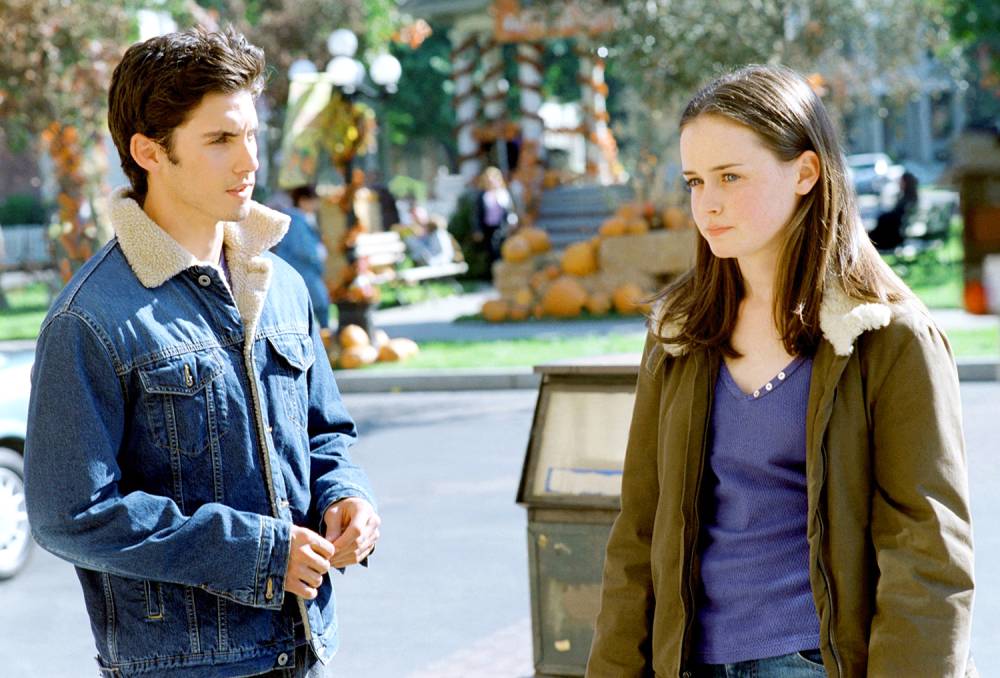 Milo Ventimiglia and Alexis Bledel in Gilmore Girls