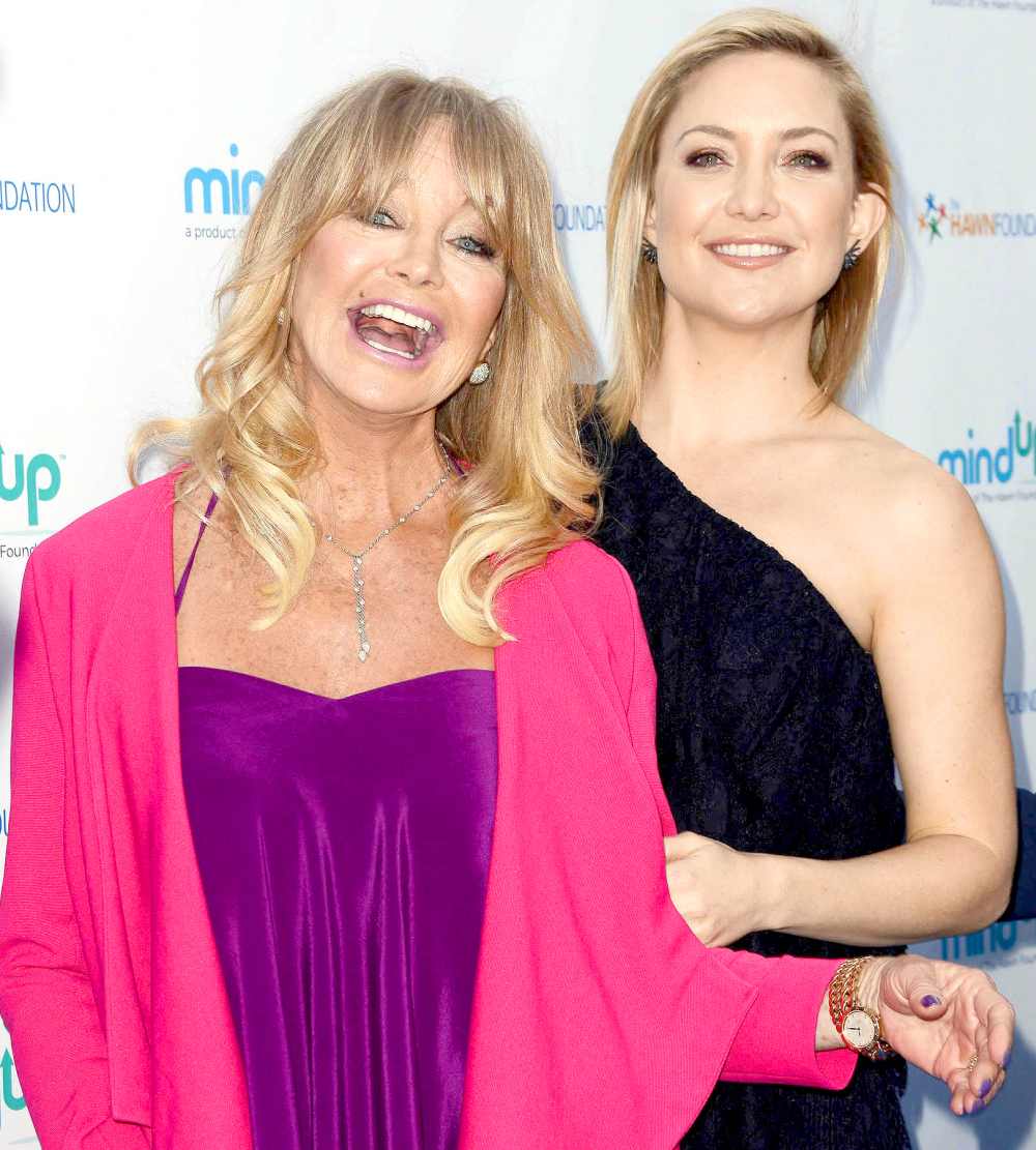 Goldie Hawn and Kate Hudson