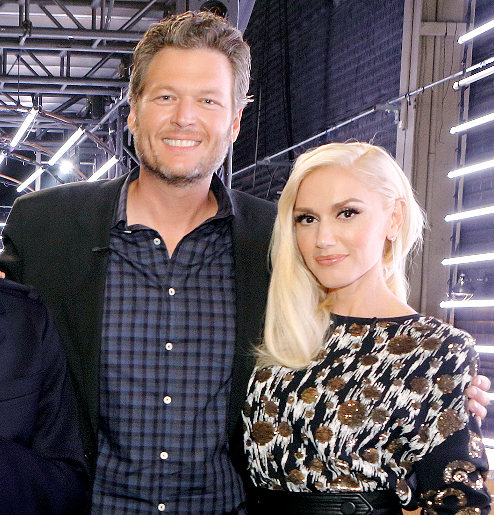 Blake Shelton and Gwen Stefani