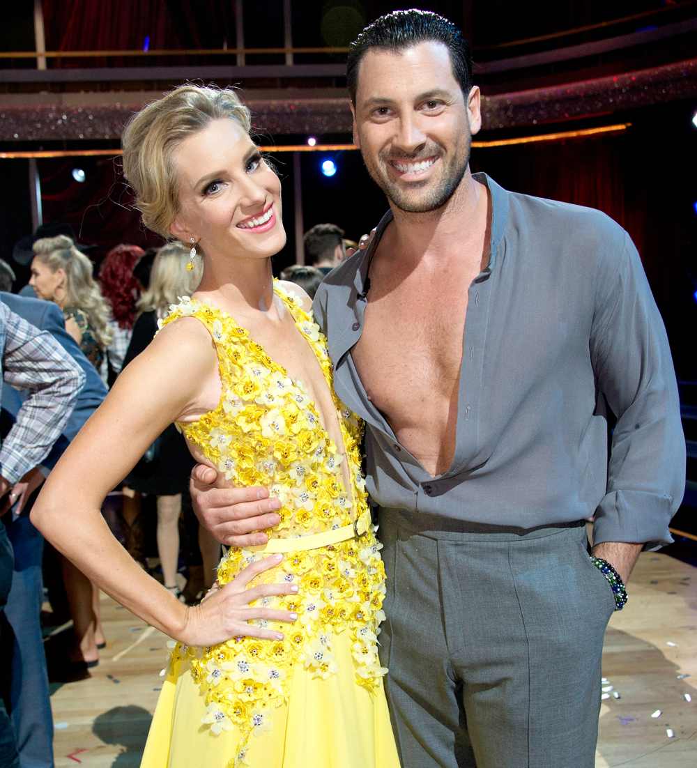 Heather Morris and Maksim Chmerkovskiy