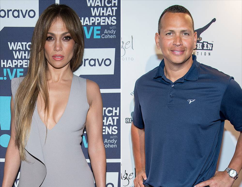 Jennifer Lopez and Alex Rodriguez