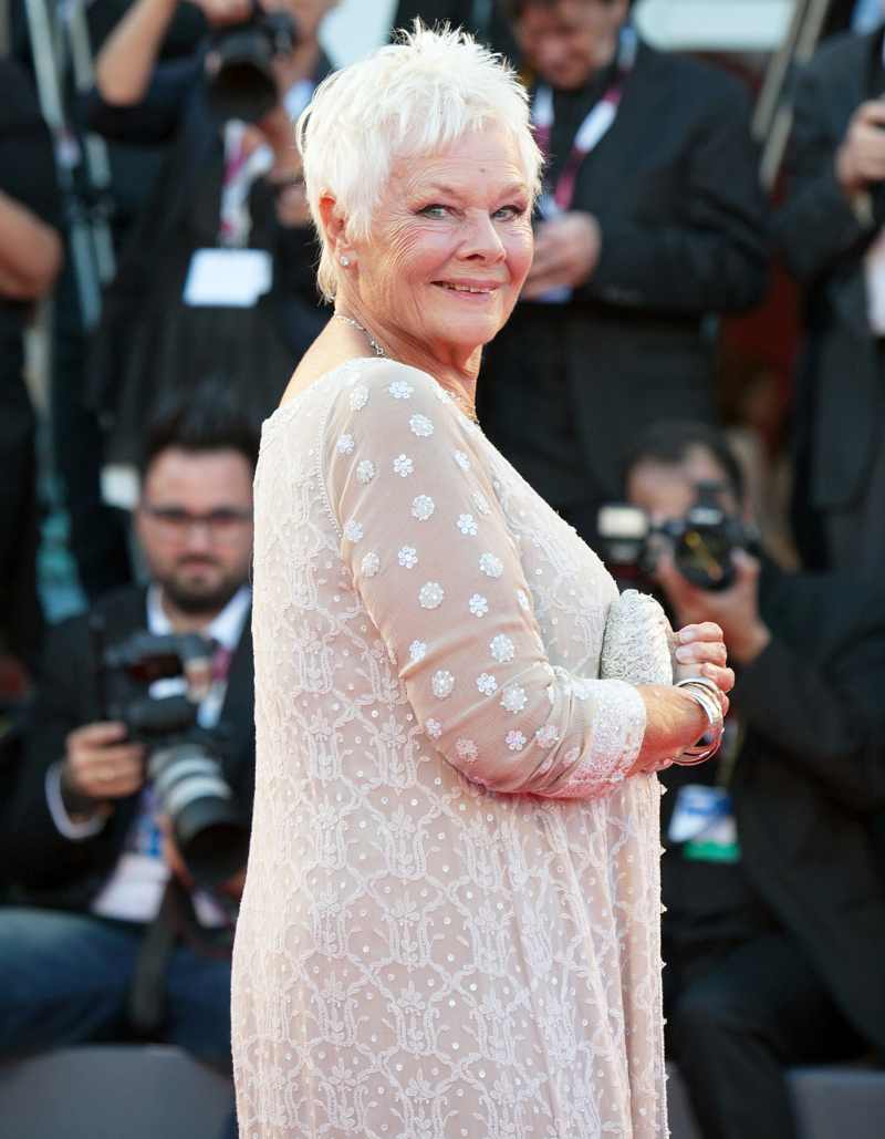 Dame Judi Dench Gets A Tattoo For Her 81st Birthday Pics Usweekly