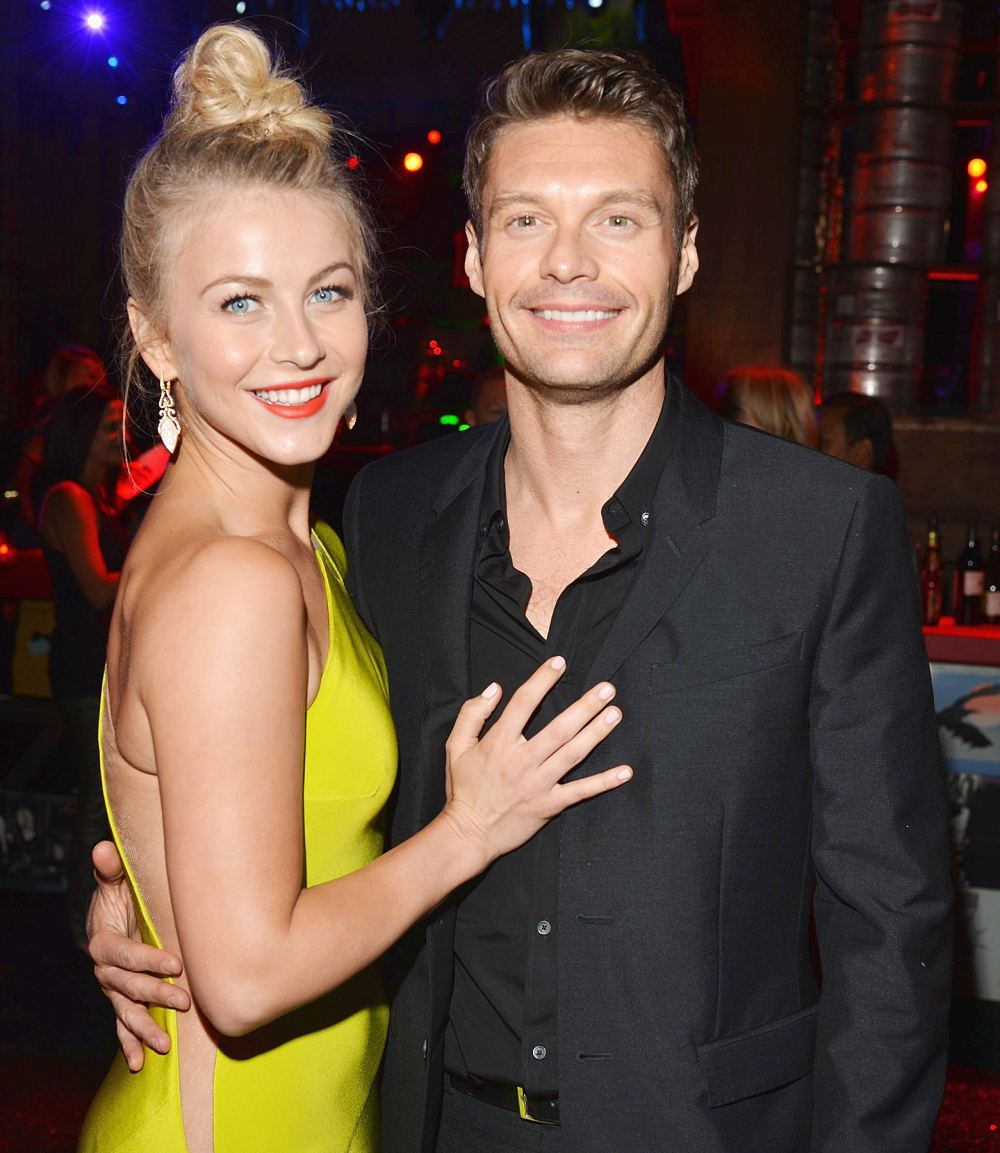 Julianne Hough Ryan Seacrest