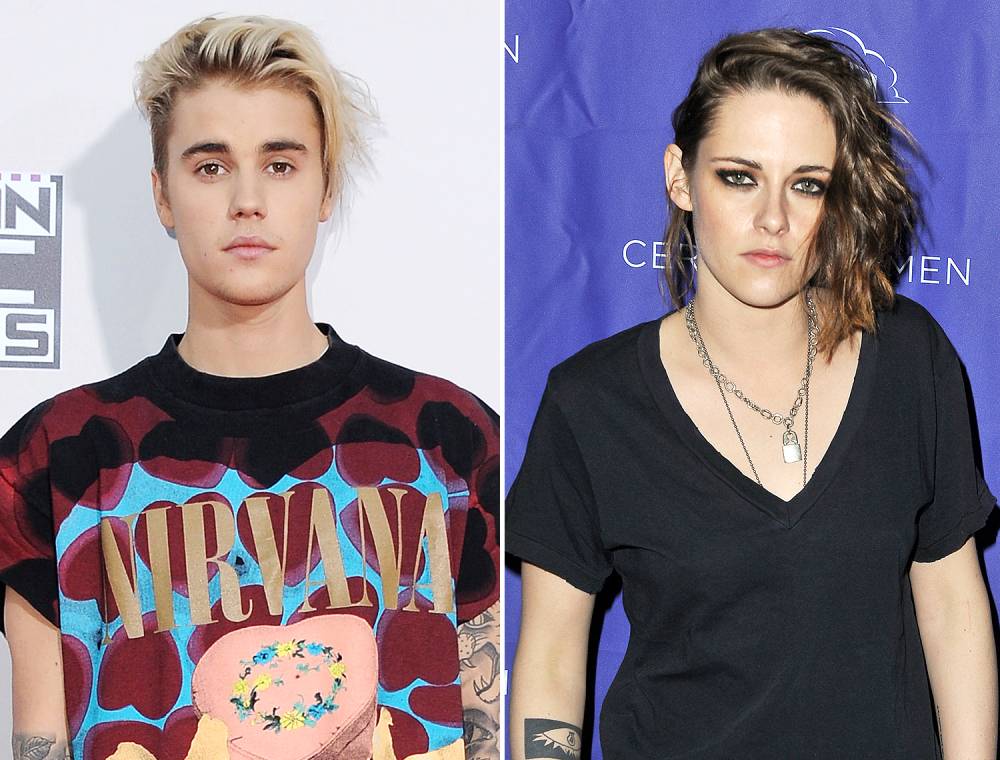 Justin Bieber and Kristen Stewart