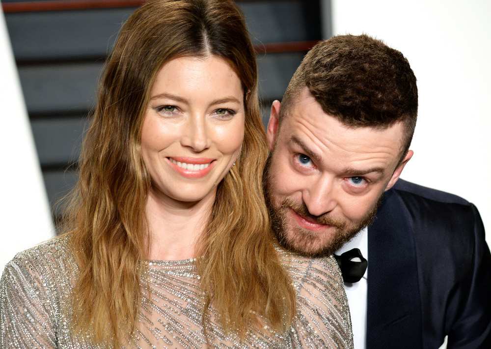 Justin Timberlake and Jessica Biel