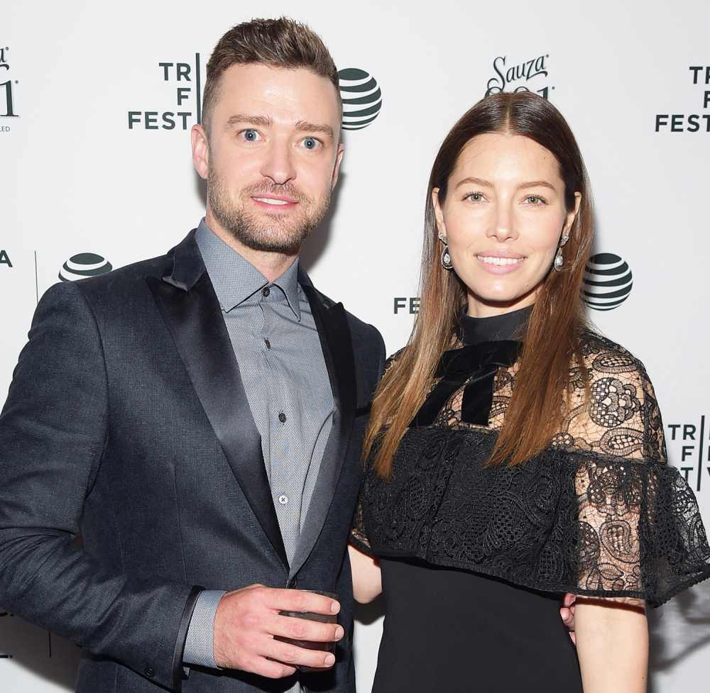 Justin Timberlake and Jessica Biel