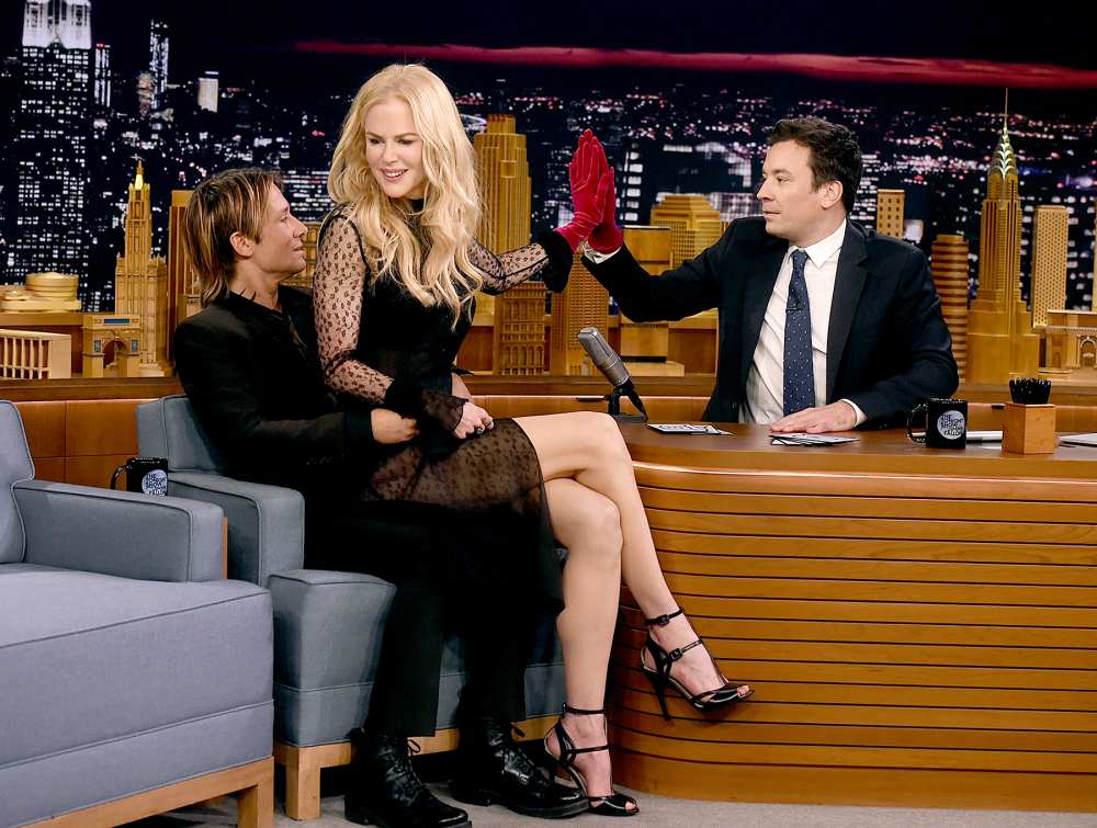 Keith Urban, Nicole Kidman and Jimmy Fallon