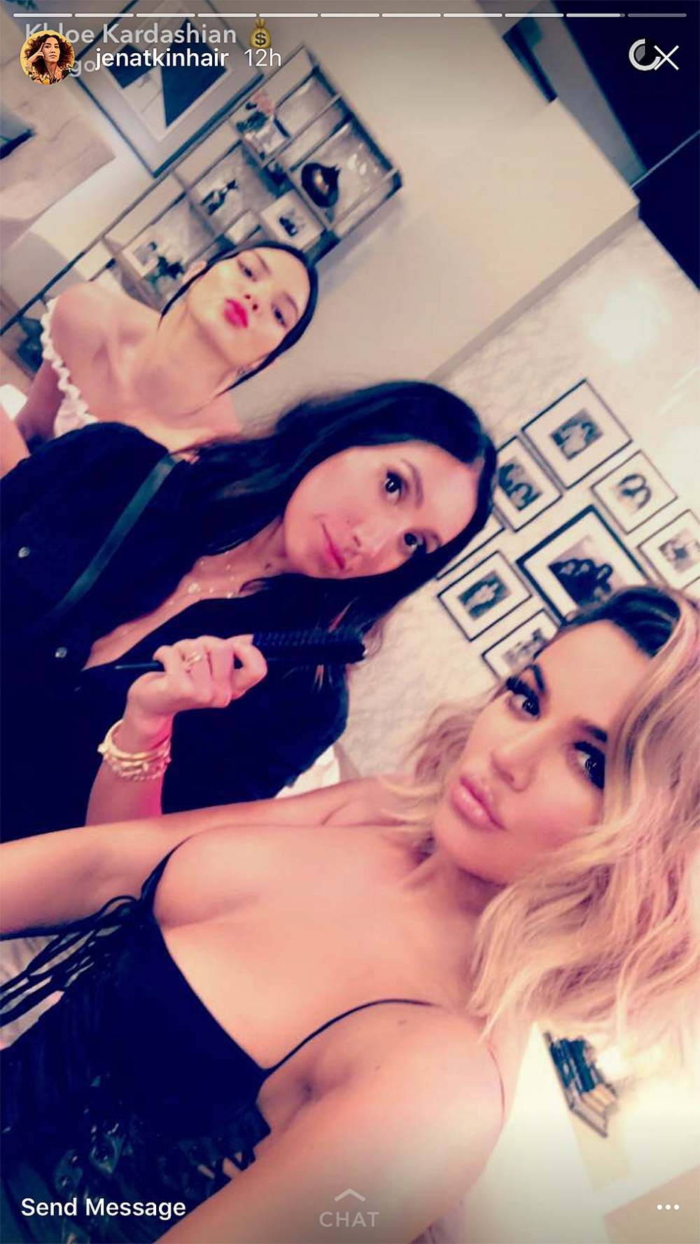 Kendall, Jen, and Khloe