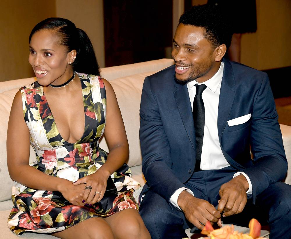 for Humanity Gala Benefiting USC Shoah Foundation at the Ray Dolby Ballroom at Hollywood & Highland Center on December 8, 2016 in Hollywood, California. Kerry Washington and Nnamdi Asomugha attend Ambassadors