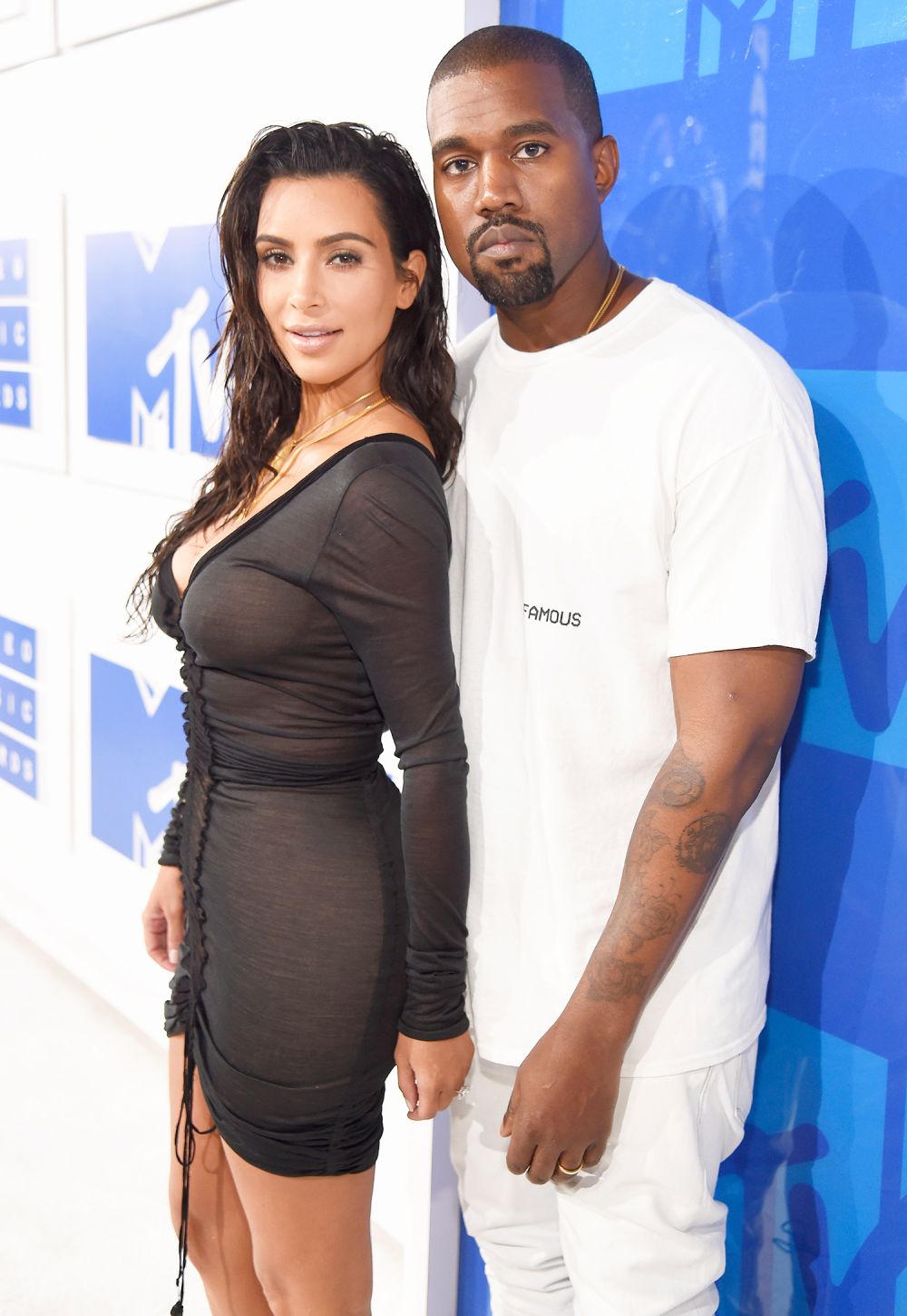 Kim Kardashian and Kanye West