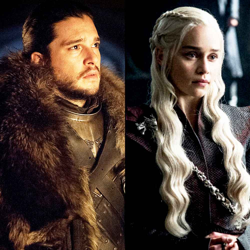 Kit Harington and Emilia Clarke Game of Thrones