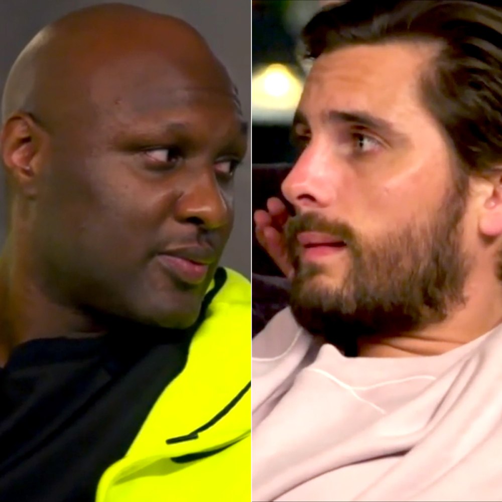 Lamar Odom and Scott Disick