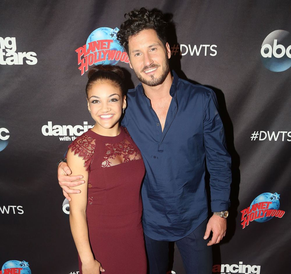 Laurie Hernandez and Valentin Chmerkovskiy