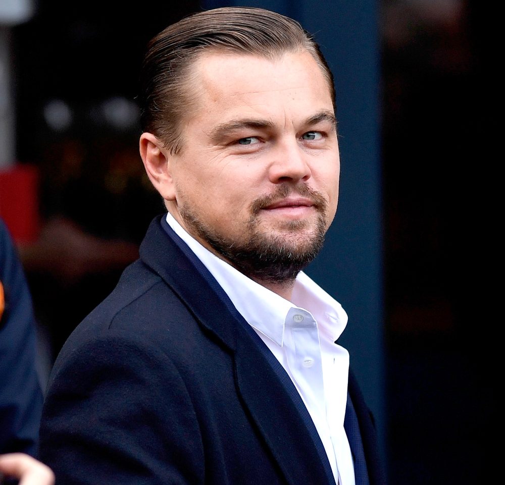 Leonardo DiCaprio arrives at Home restaurant during his first visit on November 17, 2016 in Edinburgh, Scotland. The Oscar winning actor is in Edinburgh to speak at the Scottish Business Awards at the Edinburgh International Conference Centre.