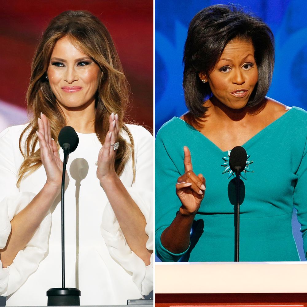 Melania Trump Michelle Obama plagiarism