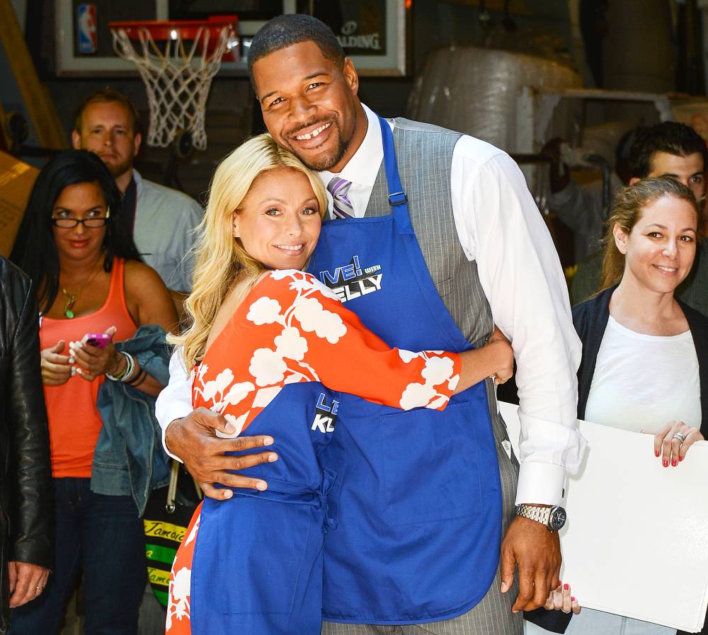 Kelly Ripa and Michael Strahan