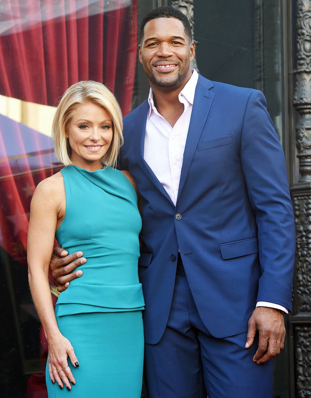 Kelly Ripa and Michael Strahan