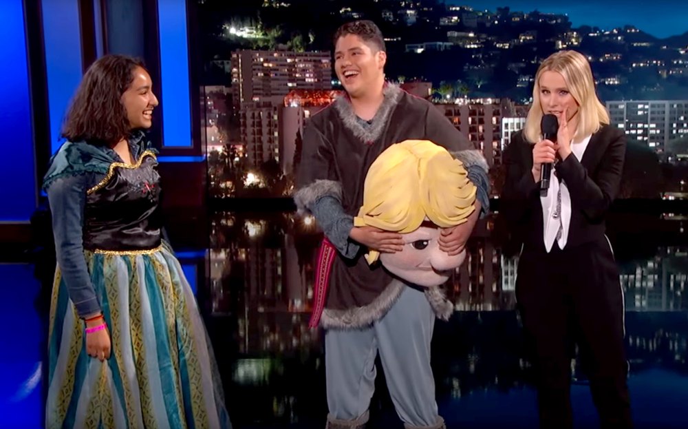 Kristen Bell helps a student pull off a ‘Frozen’-Themed Promposal