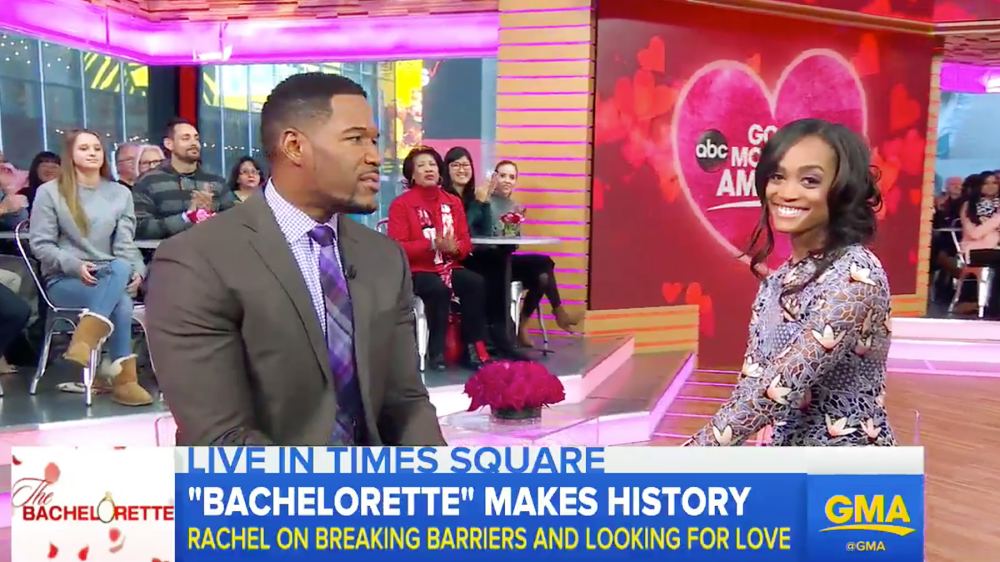 Rachel Lindsay Good Morning America The Bachelorette