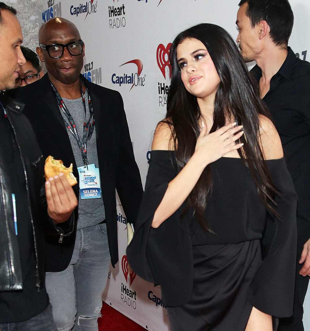 Selena Gomez arrived for 102.7 KIIS FM's Jingle Ball on December 4, 2015, in Los Angeles.