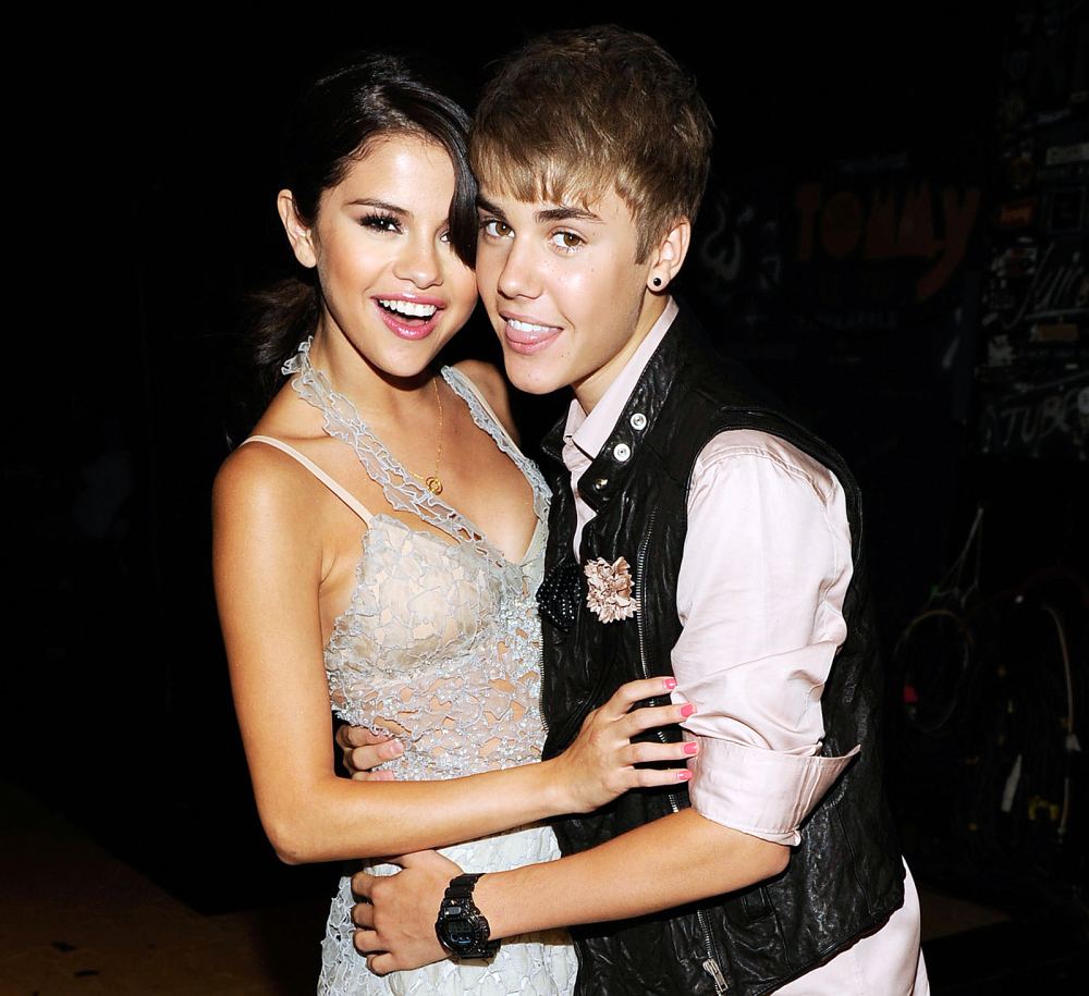 Selena Gomez and Justin Bieber in 2011