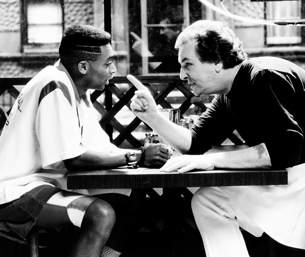 Spike Lee and Danny Aiello