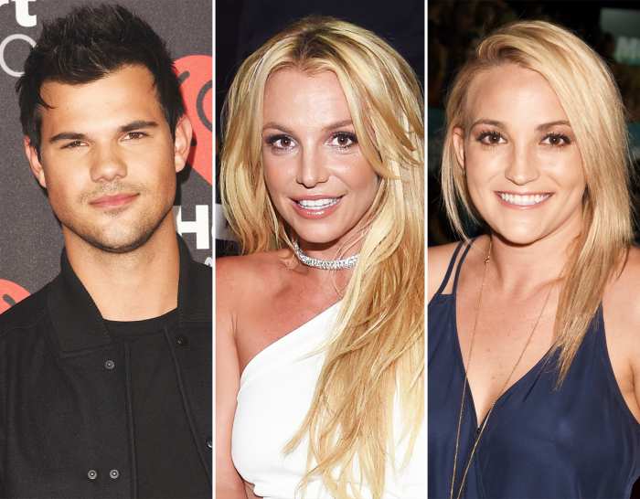 Taylor Lautner, Britney Spears and Jamie Lynn Spears