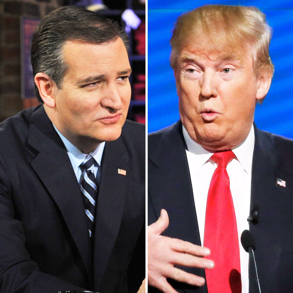 Ted Cruz and Donald Trump