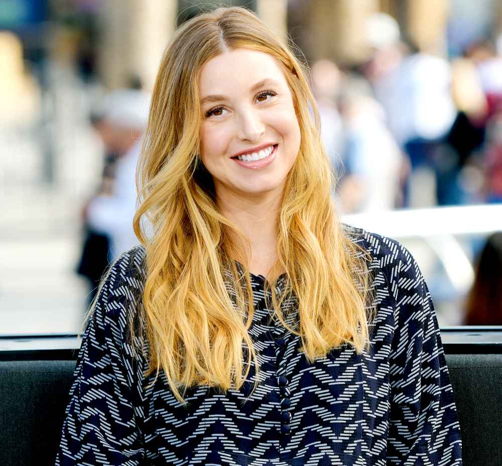 Whitney Port visits "Extra" at Universal Studios Hollywood on April 18, 2017 in Universal City, California.